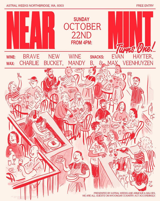 Near Mint Turns One Poster